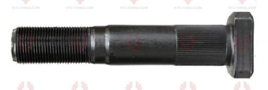 AT5182 Bolt SINO TRUCK HOWO STEYR REAR LONGER-KNUR I OUTSIDE THREAD: M22X1.5  LENGTH UNDER HEAD: 120  THREAD LENGTH: 42  KNURLING DIAMETER: 23.3  HEAD HEIGHT: 12  HEAD DIAMETER: 39  A F DIMENSION: EMPTY  NUT HEIGHT: EMPTY