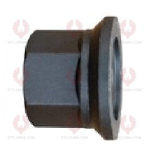 AT5185 Bolt SINO TRUCK HOWO STEYR FRONT-KNUR I OUTSIDE THREAD: M22X1.5  LENGTH UNDER HEAD: 85  THREAD LENGTH: 43  KNURLING DIAMETER: 23.3  HEAD HEIGHT: 12  HEAD DIAMETER: 39  A F DIMENSION: 32  NUT HEIGHT: 32