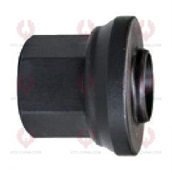 AT5187 Bolt SINO TRUCK SAIC-IVECO HONGYAN REAR IMPROVE-KNUR I OUTSIDE THREAD: M22X1.5  LENGTH UNDER HEAD: 130  THREAD LENGTH: 50  KNURLING DIAMETER: 22.3  HEAD HEIGHT: 12  HEAD DIAMETER: 36  A F DIMENSION: 32  NUT HEIGHT: 42