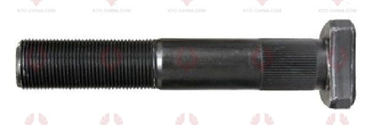 AT5188 Bolt SINO TRUCK SAIC-IVECO HONGYAN REAR IMPROVE-KNUR I OUTSIDE THREAD: M22X1.5  LENGTH UNDER HEAD: 130  THREAD LENGTH: 50  KNURLING DIAMETER: 22.3  HEAD HEIGHT: 12  HEAD DIAMETER: 36  A F DIMENSION: EMPTY  NUT HEIGHT: EMPTY