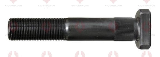 AT5190 Bolt SINO TRUCK SAIC-IVECO HONGYAN REAR LONGER-KNUR I OUTSIDE THREAD: M22X1.5  LENGTH UNDER HEAD: 120  THREAD LENGTH: 45  KNURLING DIAMETER: 22.3  HEAD HEIGHT: 12  HEAD DIAMETER: 36  A F DIMENSION: EMPTY  NUT HEIGHT: EMPTY