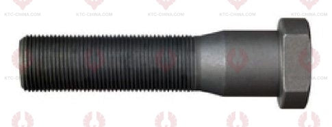 AT5198 Bolt KAMAZ  OUTSIDE THREAD: M22X1.5  LENGTH UNDER HEAD: 106  THREAD LENGTH: 63  KNURLING DIAMETER: 25.2  HEAD HEIGHT: 11  HEAD DIAMETER: 35  A F DIMENSION: EMPTY  NUT HEIGHT: EMPTY