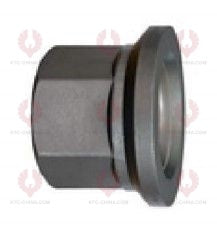 AT5203 Bolt KAMAZ  OUTSIDE THREAD: M22X1.5  LENGTH UNDER HEAD: 85  THREAD LENGTH: 53  KNURLING DIAMETER: 24  HEAD HEIGHT: 11  HEAD DIAMETER: 35  A F DIMENSION: 33  NUT HEIGHT: 32