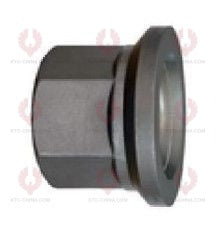 AT5209 Bolt KAMAZ  OUTSIDE THREAD: M22X1.5  LENGTH UNDER HEAD: 90  THREAD LENGTH: 40  KNURLING DIAMETER: 24  HEAD HEIGHT: 11  HEAD DIAMETER: 35  A F DIMENSION: 33  NUT HEIGHT: 32