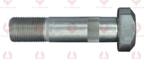 AT5256 Bolt ISUZU REAR OUTSIDE THREAD: M22X1.5  LENGTH UNDER HEAD: 94  THREAD LENGTH: 40  KNURLING DIAMETER: 22.3  HEAD HEIGHT: 15  HEAD DIAMETER: 38  A F DIMENSION: EMPTY  NUT HEIGHT: EMPTY