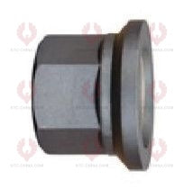 AT5257 Bolt ISUZU-FVR OM REAR OUTSIDE THREAD: M22X1.5  LENGTH UNDER HEAD: 110  THREAD LENGTH: 40  KNURLING DIAMETER: 25.5  HEAD HEIGHT: 10  HEAD DIAMETER: 34  A F DIMENSION: 32  NUT HEIGHT: 32