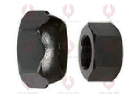 AT5271 Bolt ISUZU-FRONT OUTSIDE THREAD: M20X1.5  OUTSIDE THREAD: M22X1.5  LENGTH: 80  KNURLING DIAMETER: 22  A F DIAMETER: 41  NUT HEIGHT: 25  A F DIAMETER: 32  NUT HEIGHT: 18