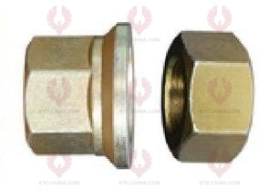 AT5349 Bolt MITSUBISHI FUSO NM REAR OUTSIDE THREAD: M22X1.5  OUTSIDE THREAD: M24X1.5  LENGTH: 114  KNURLING DIAMETER: 24  A F DIAMETER: 32  NUT HEIGHT: 27  A F DIAMETER: 36  NUT HEIGHT: 20