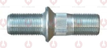 AT5354 Bolt MITSUBISHI M20 REAR OUTSIDE THREAD: M20X1.5  OUTSIDE THREAD: M19X1.5  LENGTH: 82  KNURLING DIAMETER: 19.5  A F DIAMETER: EMPTY  NUT HEIGHT: EMPTY  A F DIAMETER: EMPTY  NUT HEIGHT: EMPTY