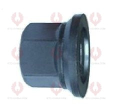 AT5415 Bolt AMERICA MODELS OUTSIDE THREAD: M22X1.5  LENGTH UNDER HEAD: 114  THREAD LENGTH: 69  KNURLING DIAMETER: 23.7  HEAD HEIGHT: 9  HEAD DIAMETER: 38  A F DIMENSION: 33  NUT HEIGHT: 32