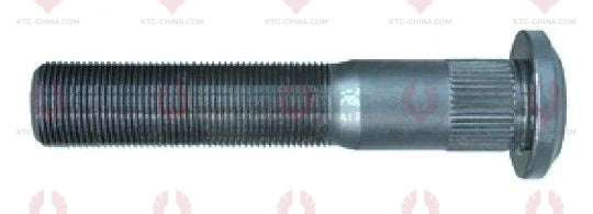 AT5416 Bolt AMERICA MODELS OUTSIDE THREAD: M22X1.5  LENGTH UNDER HEAD: 114  THREAD LENGTH: 69  KNURLING DIAMETER: 23.7  HEAD HEIGHT: 9  HEAD DIAMETER: 38  A F DIMENSION: EMPTY  NUT HEIGHT: EMPTY
