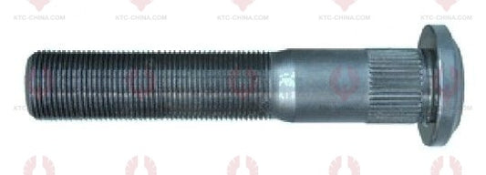 AT5416 Bolt AMERICA MODELS OUTSIDE THREAD: M22X1.5  LENGTH UNDER HEAD: 114  THREAD LENGTH: 69  KNURLING DIAMETER: 23.7  HEAD HEIGHT: 9  HEAD DIAMETER: 38  A F DIMENSION: EMPTY  NUT HEIGHT: EMPTY