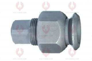 AT5423 Bolt AMERICA MODELS OUTSIDE THREAD: M19X1.5  LENGTH UNDER HEAD: 72  THREAD LENGTH: 34  KNURLING DIAMETER: 25.4  HEAD HEIGHT: 10  HEAD DIAMETER: 34  A F DIMENSION: 38  NUT HEIGHT: 60