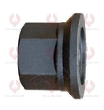 AT5425 Bolt AMERICA MODELS OUTSIDE THREAD: M22X1.5  LENGTH UNDER HEAD: 127  THREAD LENGTH: 101  KNURLING DIAMETER: 24.1  HEAD HEIGHT: 8.5  HEAD DIAMETER: 33  A F DIMENSION: 33  NUT HEIGHT: 32