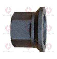 AT5429 Bolt AMERICA MODELS OUTSIDE THREAD: M22X1.5  LENGTH UNDER HEAD: 114  THREAD LENGTH: 88  KNURLING DIAMETER: 24.1  HEAD HEIGHT: 8.5  HEAD DIAMETER: 33  A F DIMENSION: 33  NUT HEIGHT: 32
