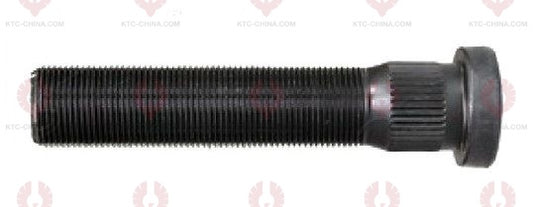 AT5430 Bolt AMERICA MODELS OUTSIDE THREAD: M22X1.5  LENGTH UNDER HEAD: 114  THREAD LENGTH: 88  KNURLING DIAMETER: 24.1  HEAD HEIGHT: 8.5  HEAD DIAMETER: 33  A F DIMENSION: EMPTY  NUT HEIGHT: EMPTY