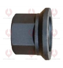 AT5443 Bolt AMERICA MODELS OUTSIDE THREAD: M22X1.5  LENGTH UNDER HEAD: 89  THREAD LENGTH: 63  KNURLING DIAMETER: 25.7  HEAD HEIGHT: 8.5  HEAD DIAMETER: 33  A F DIMENSION: 33  NUT HEIGHT: 32