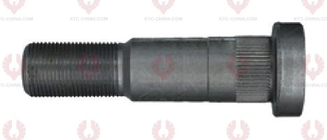 AT5446 Bolt FRUEHAUF  OUTSIDE THREAD: M22X1.5  LENGTH UNDER HEAD: 106  THREAD LENGTH: 46  KNURLING DIAMETER: 26  HEAD HEIGHT: 10  HEAD DIAMETER: 38  A F DIMENSION: EMPTY  NUT HEIGHT: EMPTY AFA0230