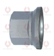 AT5447 Bolt FRUEHAUF  OUTSIDE THREAD: M22X1.5  LENGTH UNDER HEAD: 100  THREAD LENGTH: 40  KNURLING DIAMETER: 26  HEAD HEIGHT: 10  HEAD DIAMETER: 38  A F DIMENSION: 33  NUT HEIGHT: 32 A-JA-0035-001