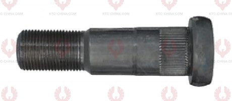 AT5452 Bolt FRUEHAUF TRAILOR  OUTSIDE THREAD: M22X1.5  LENGTH UNDER HEAD: 82  THREAD LENGTH: 37  KNURLING DIAMETER: 26  HEAD HEIGHT: 10  HEAD DIAMETER: 38  A F DIMENSION: EMPTY  NUT HEIGHT: EMPTY A-JA-491-001