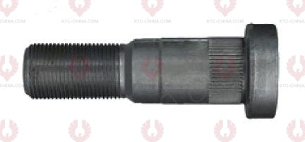 AT5478 Bolt TRAILOR FRUEHAUF  OUTSIDE THREAD: M22X1.5  LENGTH UNDER HEAD: 74  THREAD LENGTH: 36  KNURLING DIAMETER: 26  HEAD HEIGHT: 10  HEAD DIAMETER: 38  A F DIMENSION: EMPTY  NUT HEIGHT: EMPTY 650 2798 G