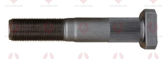 AT5496 Bolt STEYR REAR  OUTSIDE THREAD: M22X1.5  LENGTH UNDER HEAD: 130  THREAD LENGTH: 40  KNURLING DIAMETER: 23  HEAD HEIGHT: 12  HEAD DIAMETER: 35  A F DIMENSION: EMPTY  NUT HEIGHT: EMPTY