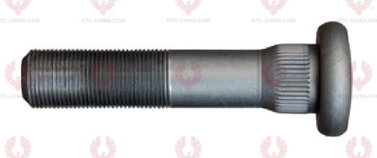 AT5528 Bolt DAF  OUTSIDE THREAD: M22X1.5  LENGTH UNDER HEAD: 105  THREAD LENGTH: 50  KNURLING DIAMETER: 25.4  HEAD HEIGHT: 11  HEAD DIAMETER: 42  A F DIMENSION: EMPTY  NUT HEIGHT: EMPTY 1308 038