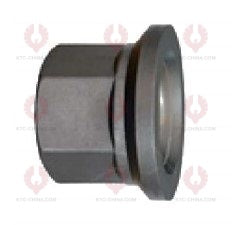 AT5533 Bolt DAF  OUTSIDE THREAD: M22X1.5  LENGTH UNDER HEAD: 74  THREAD LENGTH: 44  KNURLING DIAMETER: 25.4  HEAD HEIGHT: 11  HEAD DIAMETER: 42  A F DIMENSION: 32  NUT HEIGHT: 32 0190203