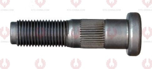 AT5538 Bolt ROR  OUTSIDE THREAD: 7 8"-11  LENGTH UNDER HEAD: 87  THREAD LENGTH: 41  KNURLING DIAMETER: 23.8  HEAD HEIGHT: 11  HEAD DIAMETER: 37  A F DIMENSION: EMPTY  NUT HEIGHT: EMPTY