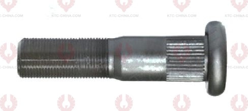 AT5550 Bolt ROR  OUTSIDE THREAD: M22X1.5  LENGTH UNDER HEAD: 97  THREAD LENGTH: 45  KNURLING DIAMETER: 24  HEAD HEIGHT: 10  HEAD DIAMETER: 36  A F DIMENSION: EMPTY  NUT HEIGHT: EMPTY 212 20 969
