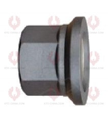 AT5581 Bolt RENAULT VOLVO  OUTSIDE THREAD: M22X1.5  LENGTH UNDER HEAD: 88  THREAD LENGTH: 57  KNURLING DIAMETER: 25.5  HEAD HEIGHT: 10.5  HEAD DIAMETER: 36  A F DIMENSION: 33  NUT HEIGHT: 32 74 20 515 515