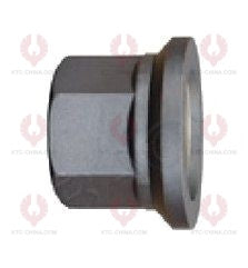 AT5615 Bolt VOLVO RENAULT  OUTSIDE THREAD: M22X1.5  LENGTH UNDER HEAD: 122  THREAD LENGTH: 91  KNURLING DIAMETER: 25.5  HEAD HEIGHT: 10.5  HEAD DIAMETER: 36  A F DIMENSION: 33  NUT HEIGHT: 32 20553560
