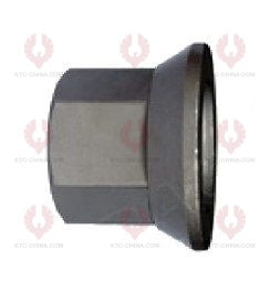 AT5629 Bolt VOLVO  OUTSIDE THREAD: 7 8"-14  LENGTH UNDER HEAD: 102  THREAD LENGTH: 40  KNURLING DIAMETER: 27.4  HEAD HEIGHT: 10  HEAD DIAMETER: 40  A F DIMENSION: 33  NUT HEIGHT: 35 1573082
