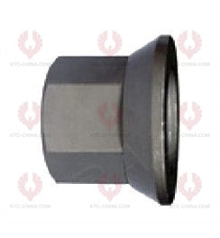 AT5633 Bolt VOLVO  OUTSIDE THREAD: 7 8"-14  LENGTH UNDER HEAD: 84  THREAD LENGTH: 40  KNURLING DIAMETER: 27.4  HEAD HEIGHT: 10  HEAD DIAMETER: 40  A F DIMENSION: 33  NUT HEIGHT: 35 1573081