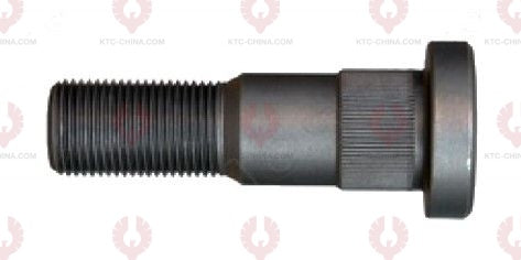 AT5634 Bolt VOLVO  OUTSIDE THREAD: 7 8"-14  LENGTH UNDER HEAD: 84  THREAD LENGTH: 40  KNURLING DIAMETER: 27.4  HEAD HEIGHT: 10  HEAD DIAMETER: 40  A F DIMENSION: EMPTY  NUT HEIGHT: EMPTY 1573081