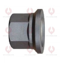 AT5645 Bolt IVECO  OUTSIDE THREAD: M22X1.5  LENGTH UNDER HEAD: 125  THREAD LENGTH: 38  KNURLING DIAMETER: 22.5  HEAD HEIGHT: 10  HEAD DIAMETER: 32  A F DIMENSION: 32  NUT HEIGHT: 32 4211 7458