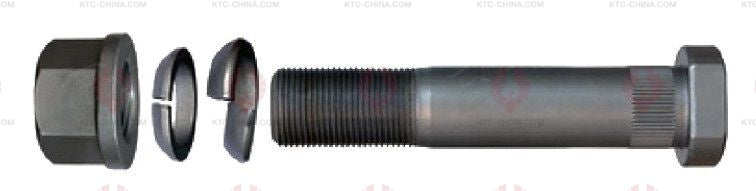 AT5647 Bolt IVECO  OUTSIDE THREAD: M22X1.5  LENGTH UNDER HEAD: 120  THREAD LENGTH: 38  KNURLING DIAMETER: 22.5  HEAD HEIGHT: 10  HEAD DIAMETER: 32  A F DIMENSION: 30  NUT HEIGHT: 22 4211 7457