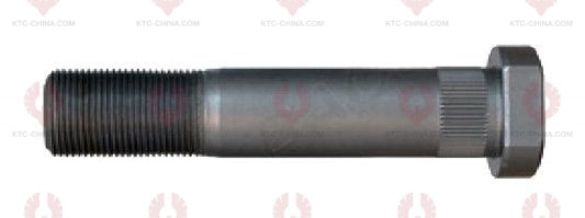 AT5655 Bolt IVECO  OUTSIDE THREAD: M22X1.5  LENGTH UNDER HEAD: 110  THREAD LENGTH: 38  KNURLING DIAMETER: 22.5  HEAD HEIGHT: 10  HEAD DIAMETER: 32  A F DIMENSION: EMPTY  NUT HEIGHT: EMPTY 4211 7455