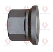AT5666 Bolt IVECO  OUTSIDE THREAD: M22X1.5  LENGTH UNDER HEAD: 90  THREAD LENGTH: 38  KNURLING DIAMETER: 22.5  HEAD HEIGHT: 10  HEAD DIAMETER: 32  A F DIMENSION: 32  NUT HEIGHT: 32 4211 7451