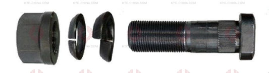 AT5674 Bolt IVECO  OUTSIDE THREAD: M22X1.5  LENGTH UNDER HEAD: 70  THREAD LENGTH: 38  KNURLING DIAMETER: 22.5  HEAD HEIGHT: 10  HEAD DIAMETER: 32  A F DIMENSION: 30  NUT HEIGHT: 22 4211 7446