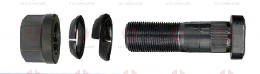 AT5680 Bolt IVECO  OUTSIDE THREAD: M22X1.5  LENGTH UNDER HEAD: 60  THREAD LENGTH: 38  KNURLING DIAMETER: 22.5  HEAD HEIGHT: 10  HEAD DIAMETER: 32  A F DIMENSION: 30  NUT HEIGHT: 22 4211 7444