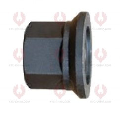 AT5681 Bolt IVECO  OUTSIDE THREAD: M22X1.5  LENGTH UNDER HEAD: 60  THREAD LENGTH: 38  KNURLING DIAMETER: 22.5  HEAD HEIGHT: 10  HEAD DIAMETER: 32  A F DIMENSION: 32  NUT HEIGHT: 27 4211 7444