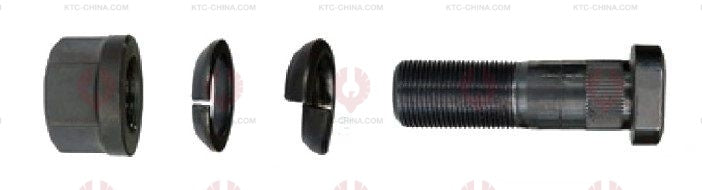 AT5689 Bolt IVECO  OUTSIDE THREAD: M18X1.5  LENGTH UNDER HEAD: 65  THREAD LENGTH: 32  KNURLING DIAMETER: 18.3  HEAD HEIGHT: 8  HEAD DIAMETER: 28  A F DIMENSION: 24  NUT HEIGHT: 19 716 8257