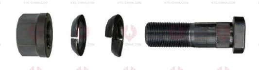 AT5689 Bolt IVECO  OUTSIDE THREAD: M18X1.5  LENGTH UNDER HEAD: 65  THREAD LENGTH: 32  KNURLING DIAMETER: 18.3  HEAD HEIGHT: 8  HEAD DIAMETER: 28  A F DIMENSION: 24  NUT HEIGHT: 19 716 8257