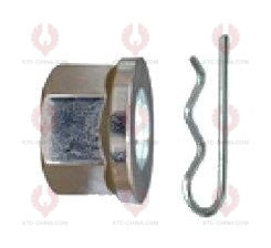 AT5701 Bolt TRILEX  OUTSIDE THREAD: M18X2.0  LENGTH UNDER HEAD: 125  THREAD LENGTH: 72  KNURLING DIAMETER: 18  HEAD HEIGHT: 10  HEAD DIAMETER: 40  A F DIMENSION: 27  NUT HEIGHT: 27 659 112 456