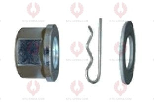 AT5731 Bolt TRILEX  OUTSIDE THREAD: M20X2.0  LENGTH UNDER HEAD: 125  THREAD LENGTH: 65  KNURLING DIAMETER: 20  HEAD HEIGHT: 12.5  HEAD DIAMETER: 45  A F DIMENSION: 27  NUT HEIGHT: 30 659 112 503