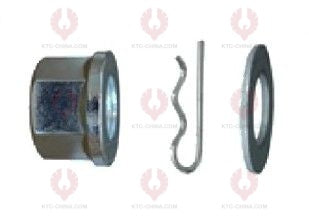 AT5734 Bolt TRILEX  OUTSIDE THREAD: M20X2.0  LENGTH UNDER HEAD: 115  THREAD LENGTH: 52  KNURLING DIAMETER: 20  HEAD HEIGHT: 12.5  HEAD DIAMETER: 45  A F DIMENSION: 27  NUT HEIGHT: 30 659 112 612