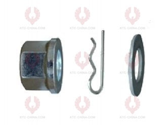 AT5752 Bolt TRILEX  OUTSIDE THREAD: M20X2.0  LENGTH UNDER HEAD: 57  THREAD LENGTH: 32  KNURLING DIAMETER: 20  HEAD HEIGHT: 12  HEAD DIAMETER: 45  A F DIMENSION: 27  NUT HEIGHT: 25 659 112 616