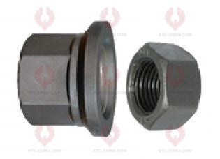 AT5771 Bolt BPW  OUTSIDE THREAD: M22X2.0  OUTSIDE THREAD: M22X2.0  LENGTH: 100  KNURLING DIAMETER: 22  A F DIAMETER: 32  NUT HEIGHT: 32  A F DIAMETER: 32  NUT HEIGHT: 17