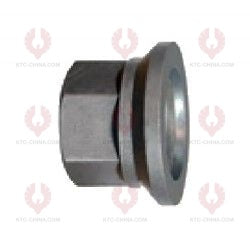 AT5790 Bolt MERCEDES BENZ  OUTSIDE THREAD: M18X1.5  LENGTH UNDER HEAD: 86  THREAD LENGTH: 38  KNURLING DIAMETER: 18  HEAD HEIGHT: 9  HEAD DIAMETER: 27  A F DIMENSION: 27  NUT HEIGHT: 25 374 402 70 71